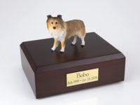 Sable Sheltie Dog Figurine Urn PetsToRemember.com