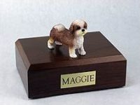 Shih-tzu Dog Urn (puppycut)