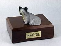 Skye Terrier Dog Figurine Urn PetsToRemember.com