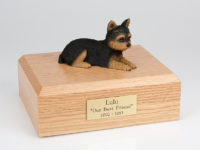 Yorkshire Terrier Dog urn from PetsToRemember.com