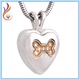 Dog Bone Heart Shape Pendant