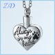 Stainless Steel Paw Print Neckplace