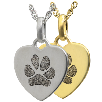 PetsToRemember.com Paw Print Pendants